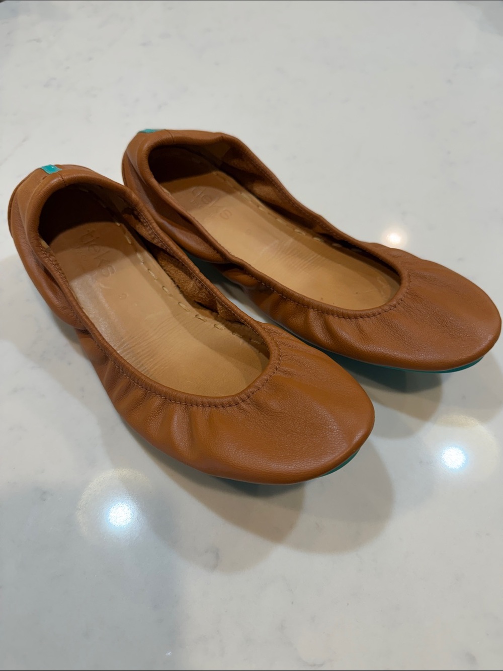 Tieks Women’s Ballet Flats in Chestnut Brown